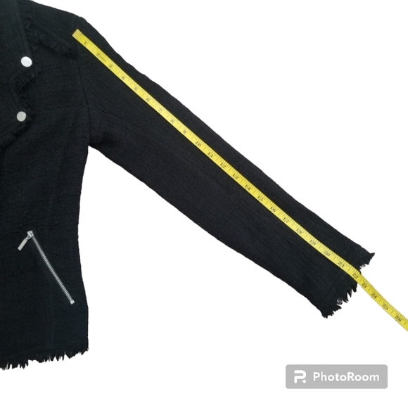 Belle Vere Tweed Moto Jacket EUC - Picture 13 of 15